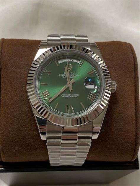 rolex day datestahl glas|rolex day date history.